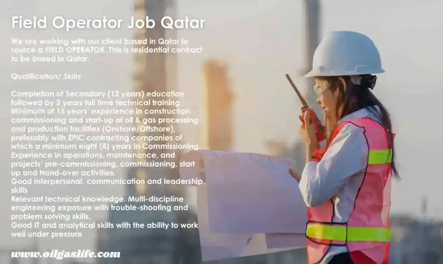 Piping and Mechanical Supervisor/Engineer Job Opportunities